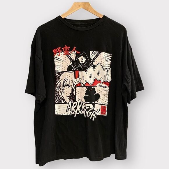 Anime Graphic T-Shirt - Picture 1 of 4